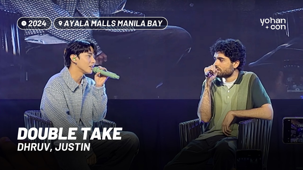 dhruv, justin — double take [Live at Ayala Malls Manila Bay]