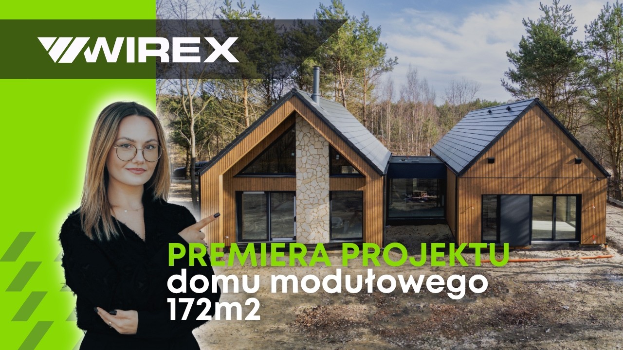 PREMIERA domu modułowego 172m&sup2; | Stan deweloperski