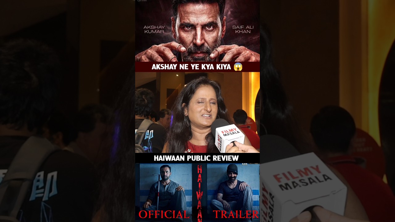 HAIWAAN public review | akshay kumar | saif ali khan | haiwaan movie review #shorts