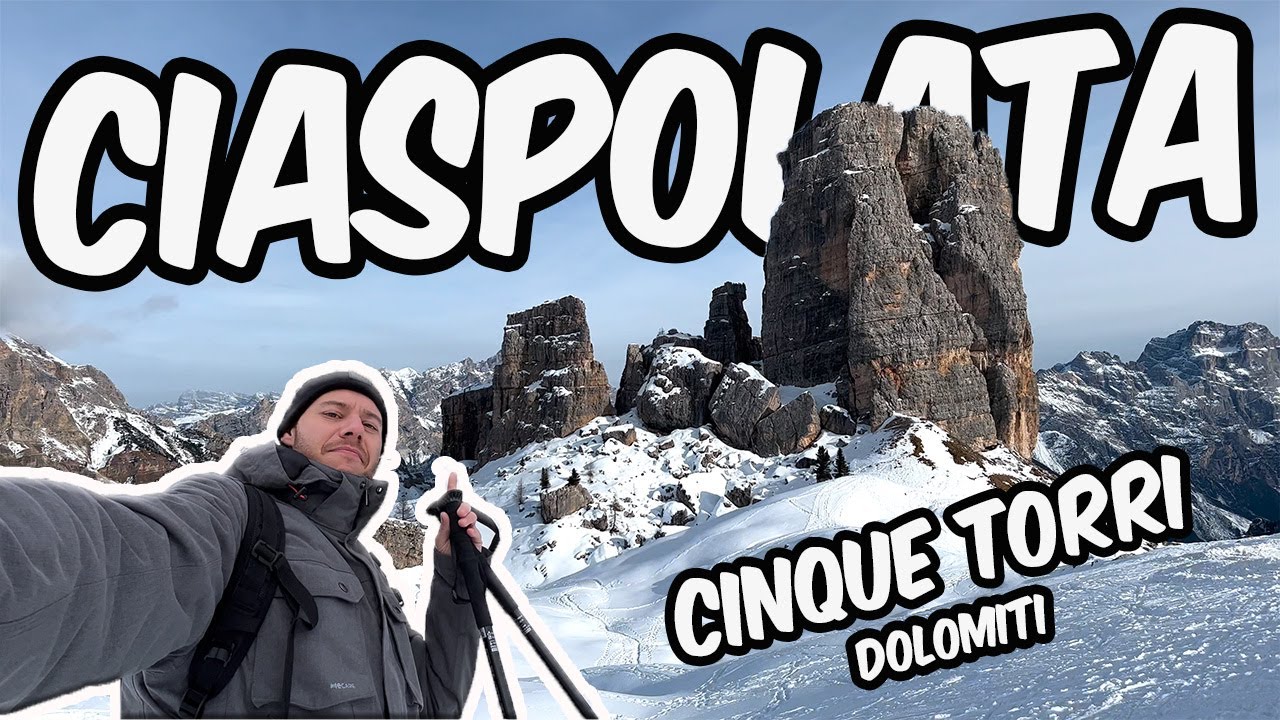 CINQUE TORRI! 🏔️ Ciaspolata sulle Dolomiti