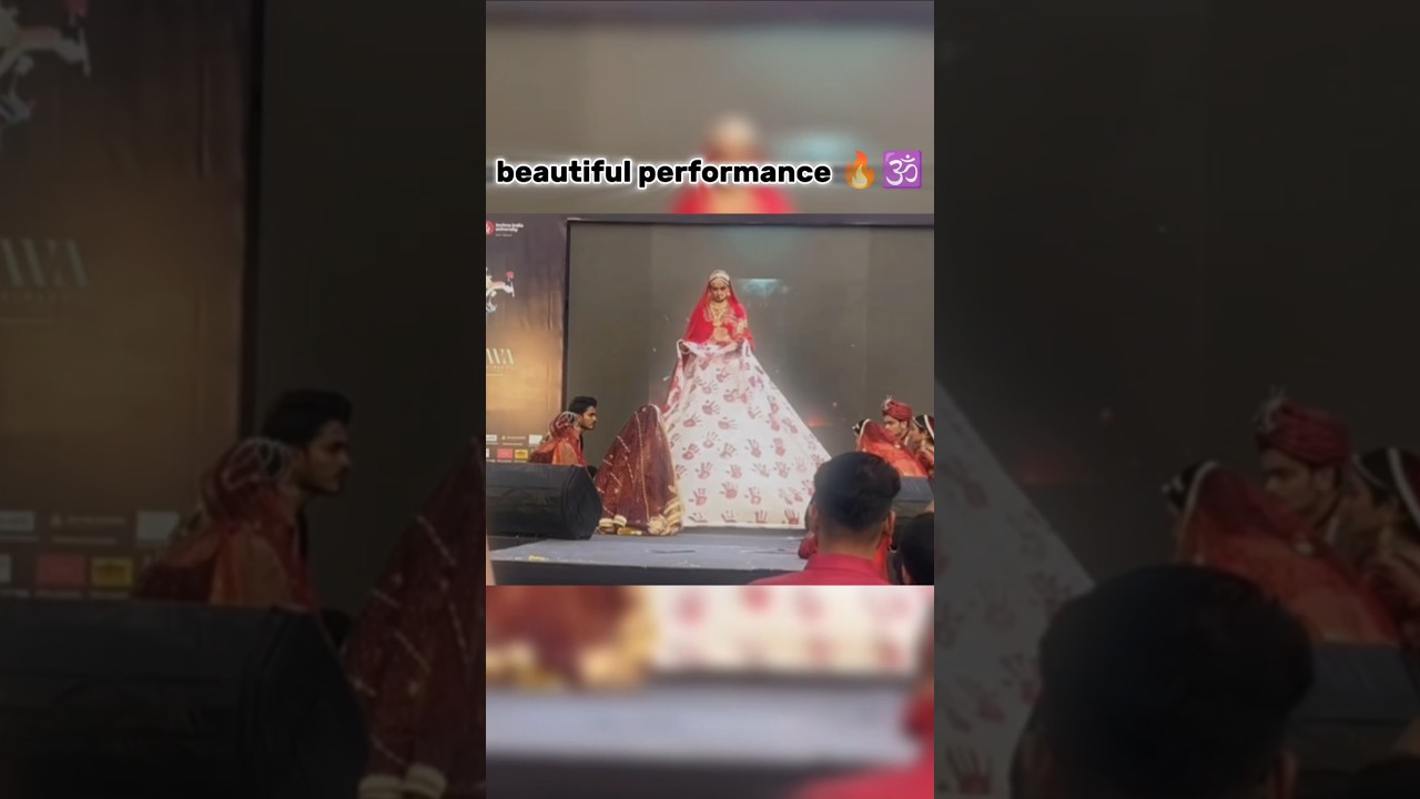 beautiful performance 🔥🙌🕉️🚩 #ranipadmavati #girls #performance #college #sanatanisanskriti #ytshorts