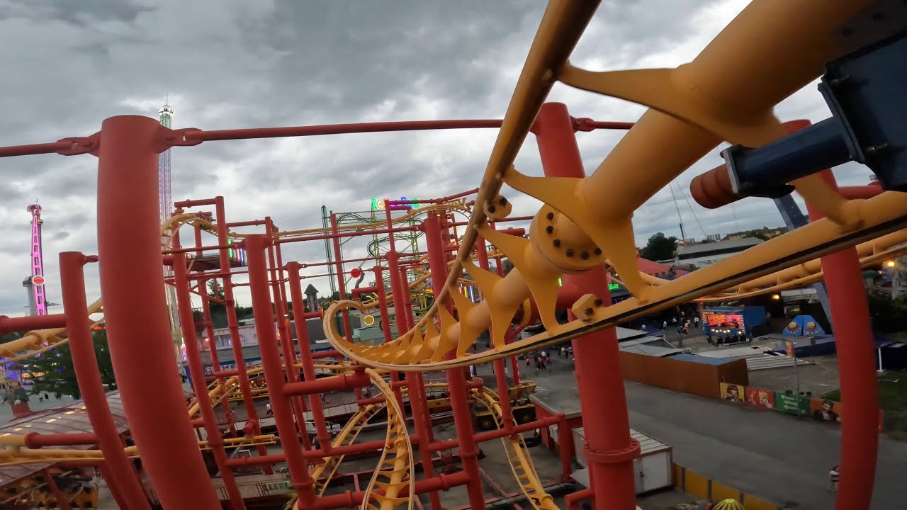 Zamperla Volare Coaster (Koidl) Prater Wien Vienna 2022 POV Onride