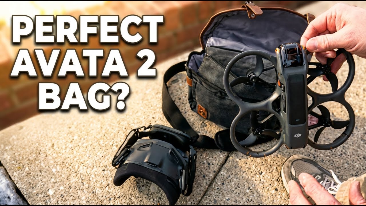 Best Camera Bag for DJI Avata 2 Fly More Combo? (Perfect Fit!)