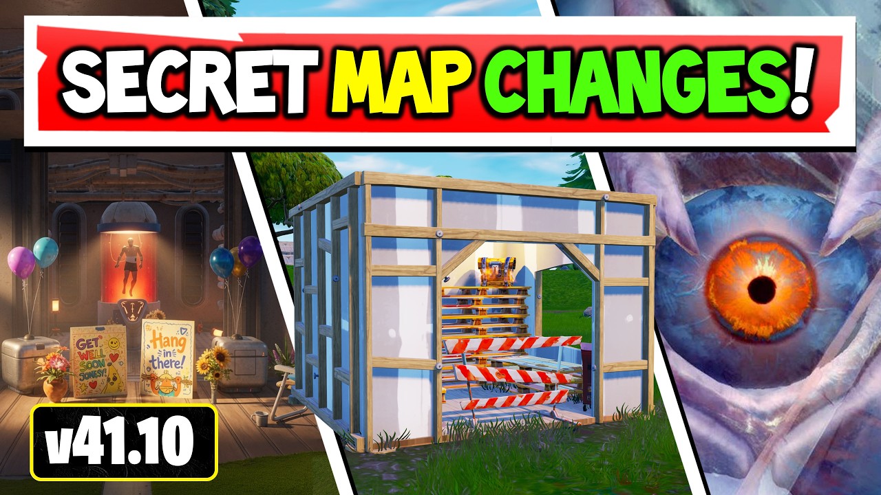 Все НОВЫЕ изменения карты в Fortnite v41.10, которые вы пропустили! (OG Сезон 9)