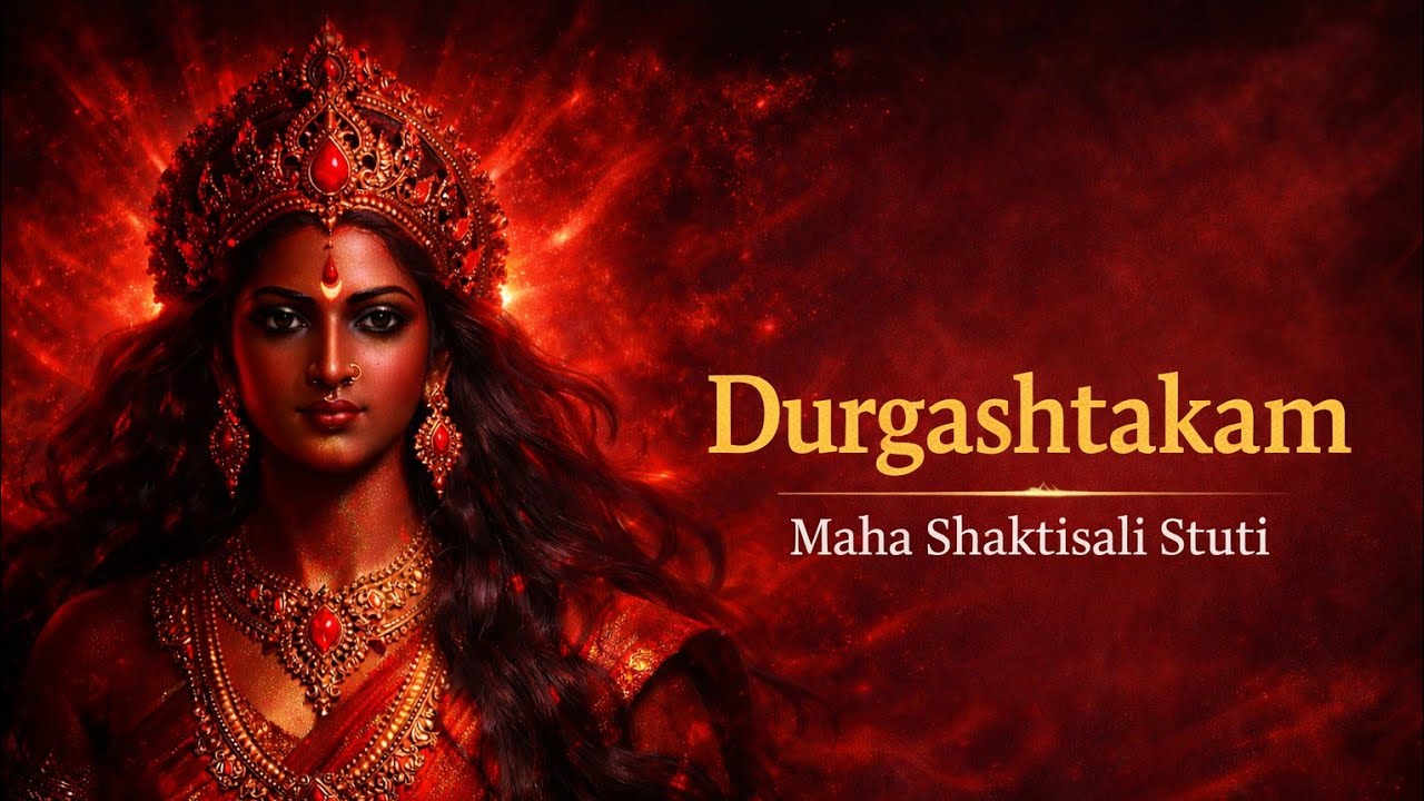दुर्गाष्टकम् | भय, रोग और दुःख नाशक शक्तिशाली स्तुति//Powerful Durga Stotra #bhajan
