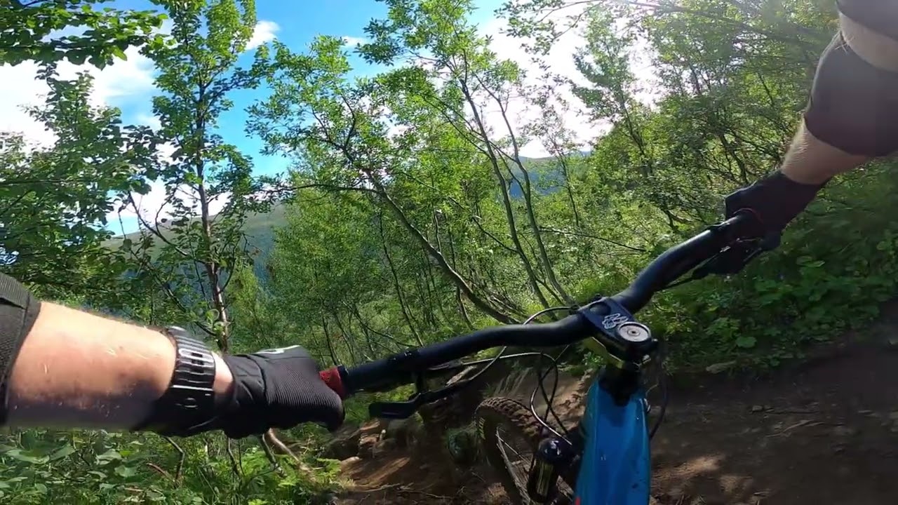 Mountain bike Tromsø- Fløya