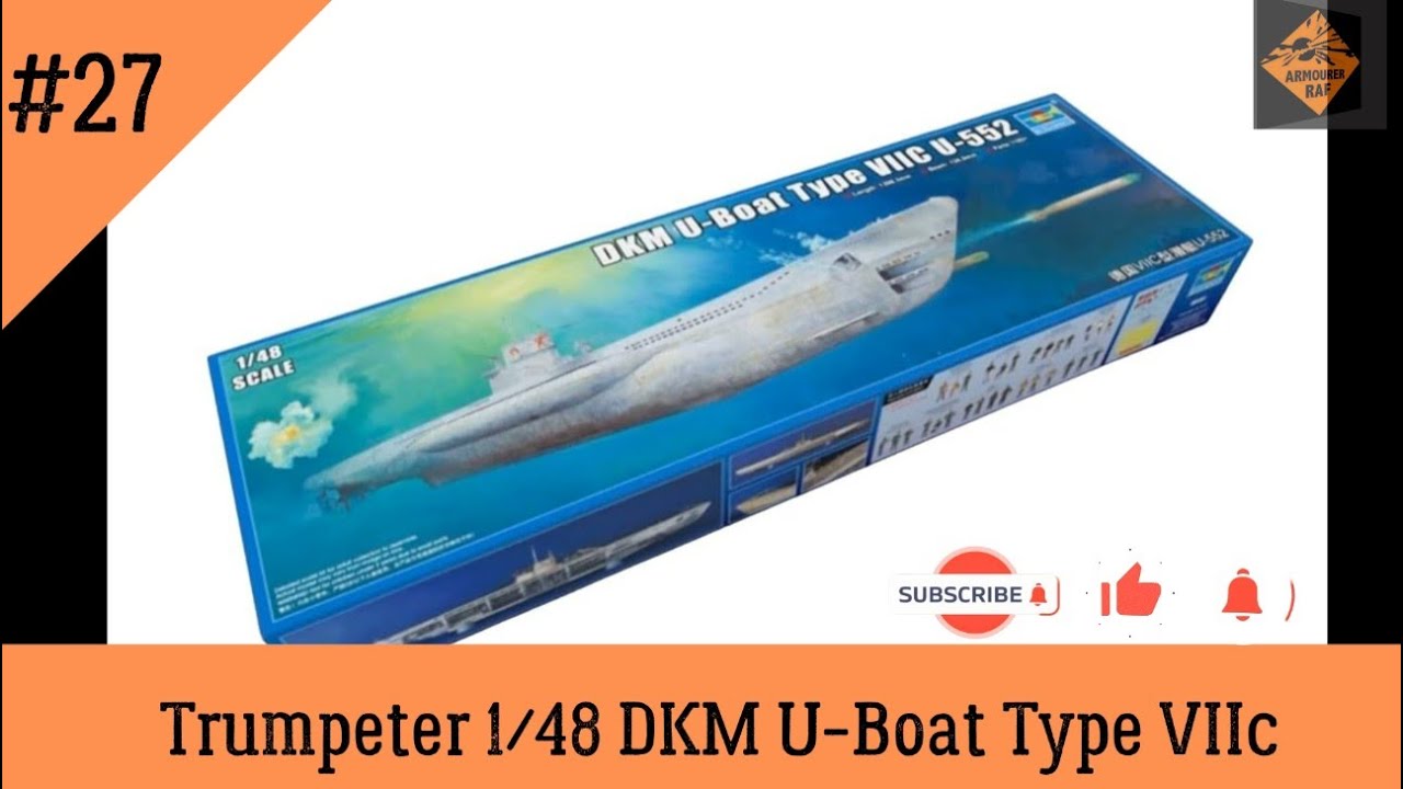 Episode 27 Legacy Build of Trumpeters 1/48 Type VIIc U-Boat.