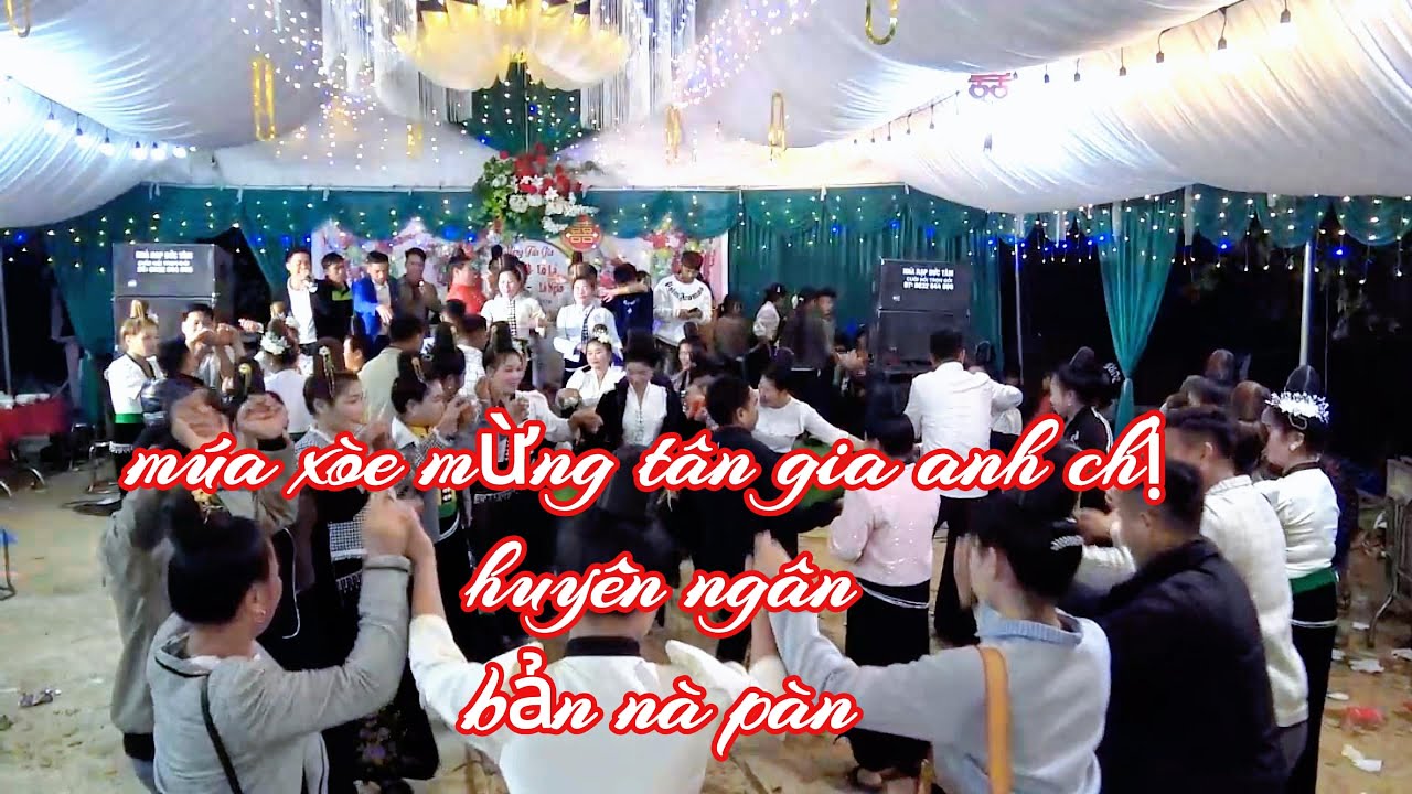 NHẠC SÀN TÂY BẮC MỪNG TÂN GIA ANH CHỊ HUYÊN  NGÂN BẢN NÀ PÀN @nhipdieutv