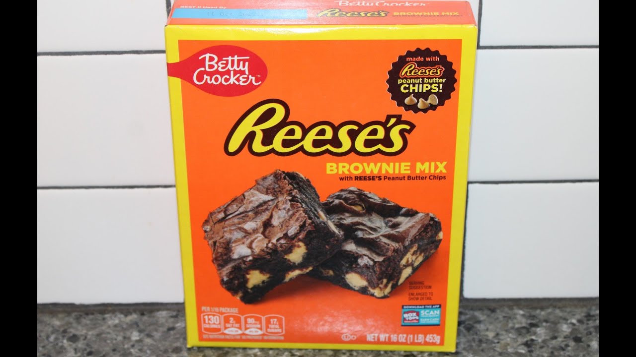 Betty Crocker Reese’s Brownie Mix with Reese’s Peanut Butter Chips Review