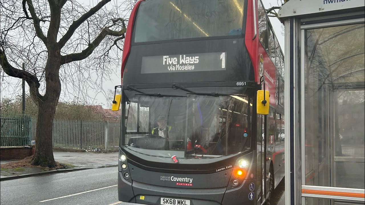 *Ex Coventry*  NXWM ADL Enviro 400 MMC 6951