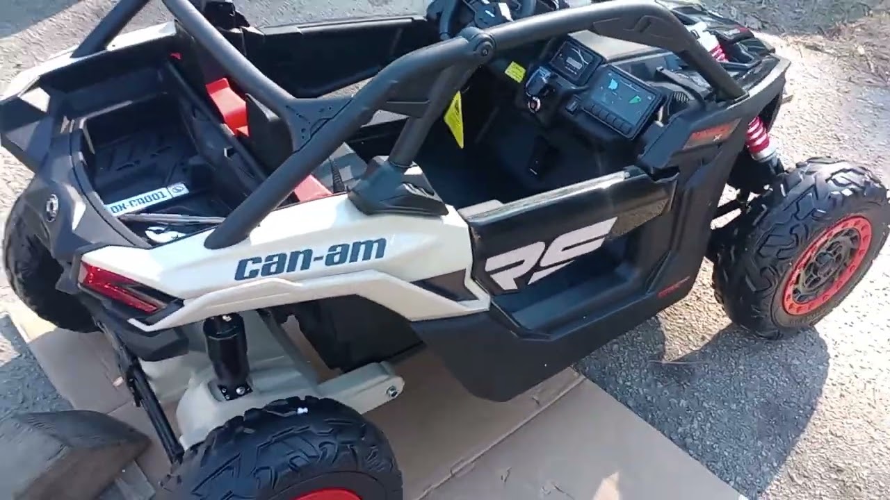 Детский электромобиль Can-Am Maverick в собранном виде: мое мнение о товаре!
