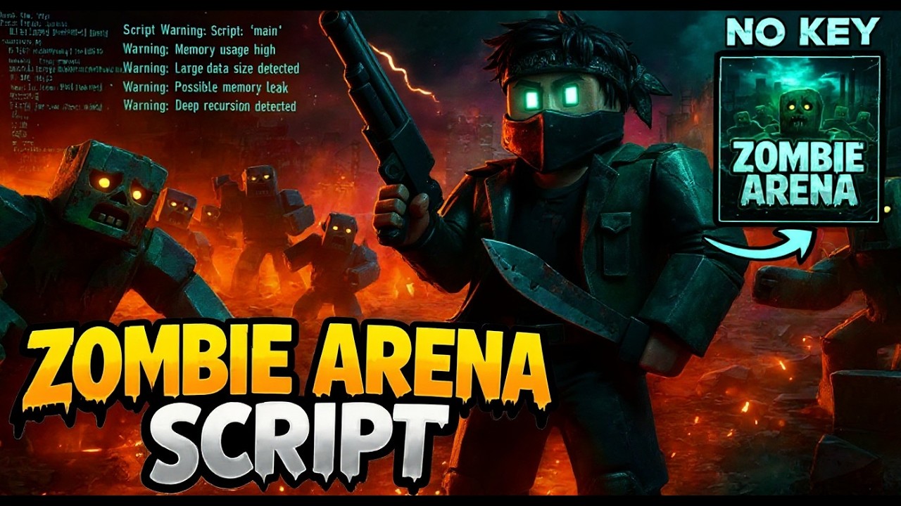 ROBLOX SURVIVE ZOMBIE ARENA SCRIPT 2026 ULTIMATE CHEATS INSTANT KILL ALL GOD MODE AUTOFARM