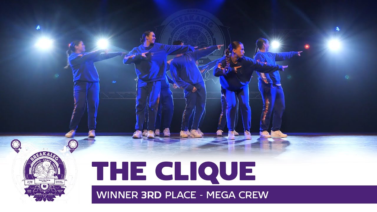 THE CLIQUE (3rd Place) | Break A Leg 2023 | Meervaart | Crew Competition | Mega Crew