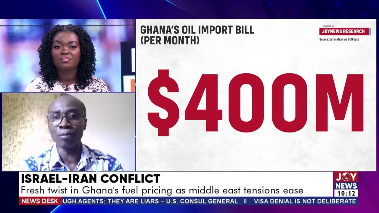 Israel-Iran Conflict: Fresh twist in Ghana's fuel pricing as middle east tensions ease | News Desk