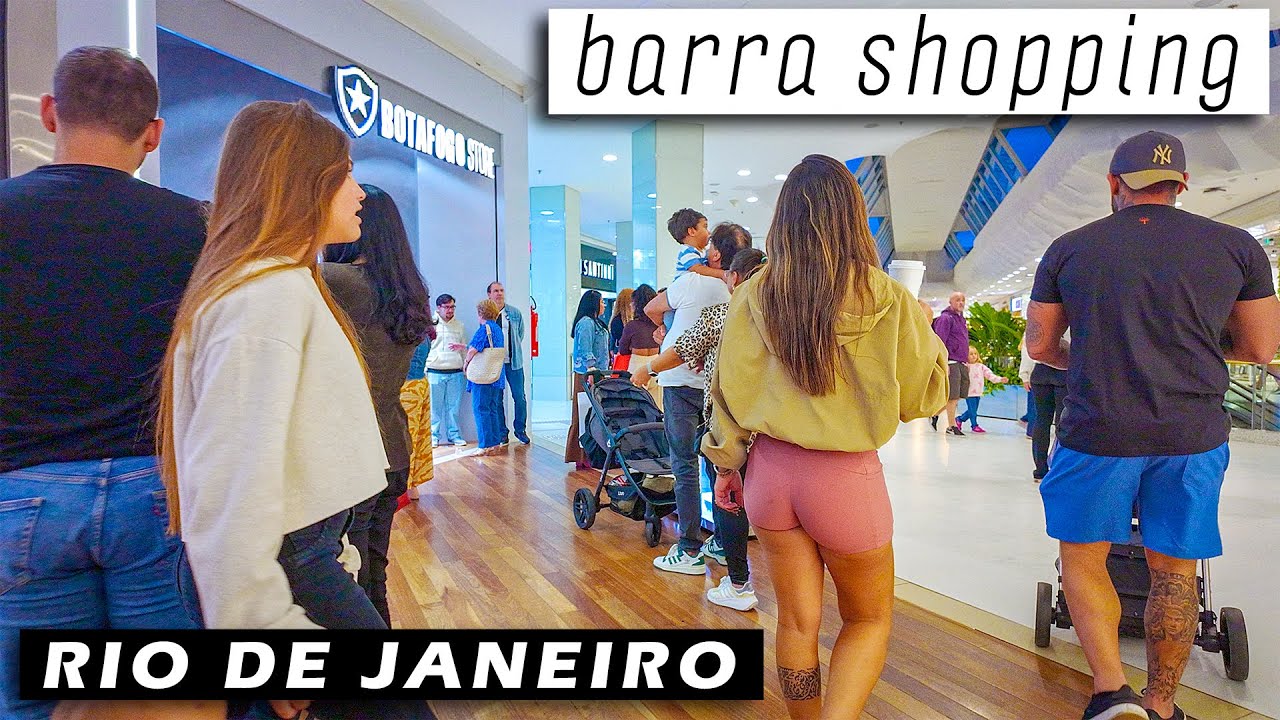 🇧🇷 Walking in Barra Shopping — Rio de Janeiro, Brazil — Aug, 2025 【 4K UHD 】