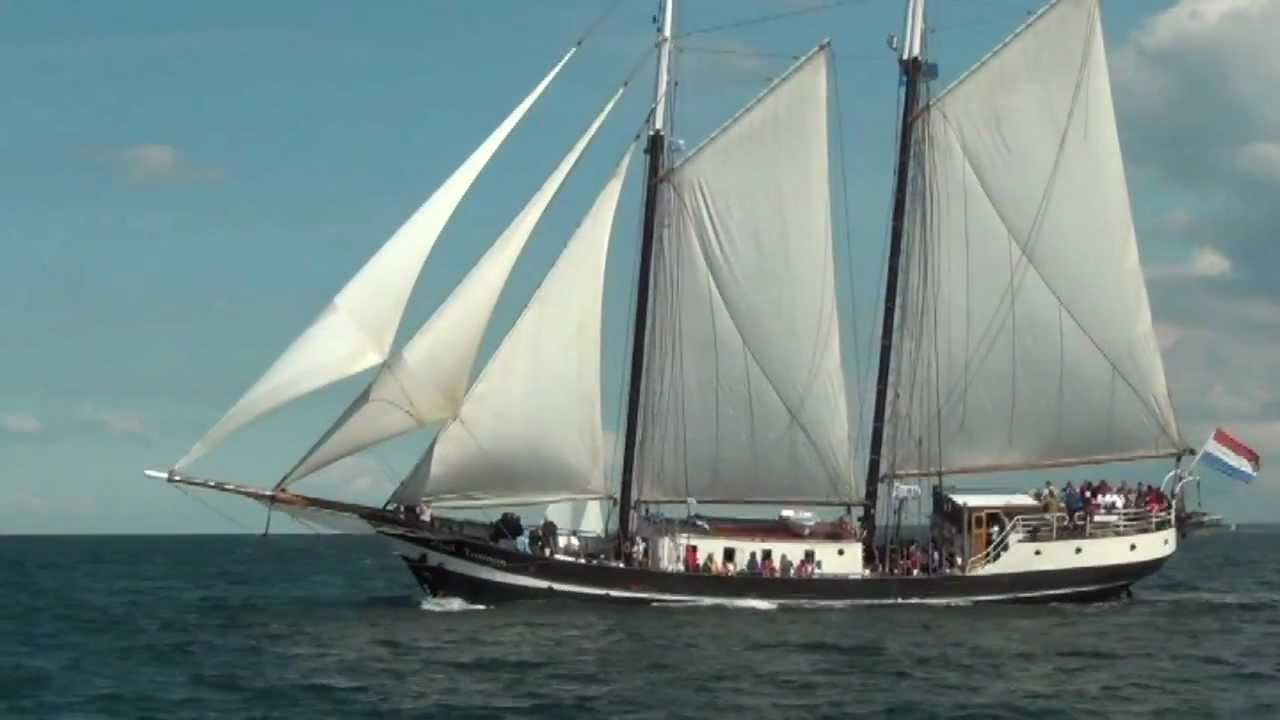 Gaffelschoner Abel Tasman - Hanse Sail Rostock 2012