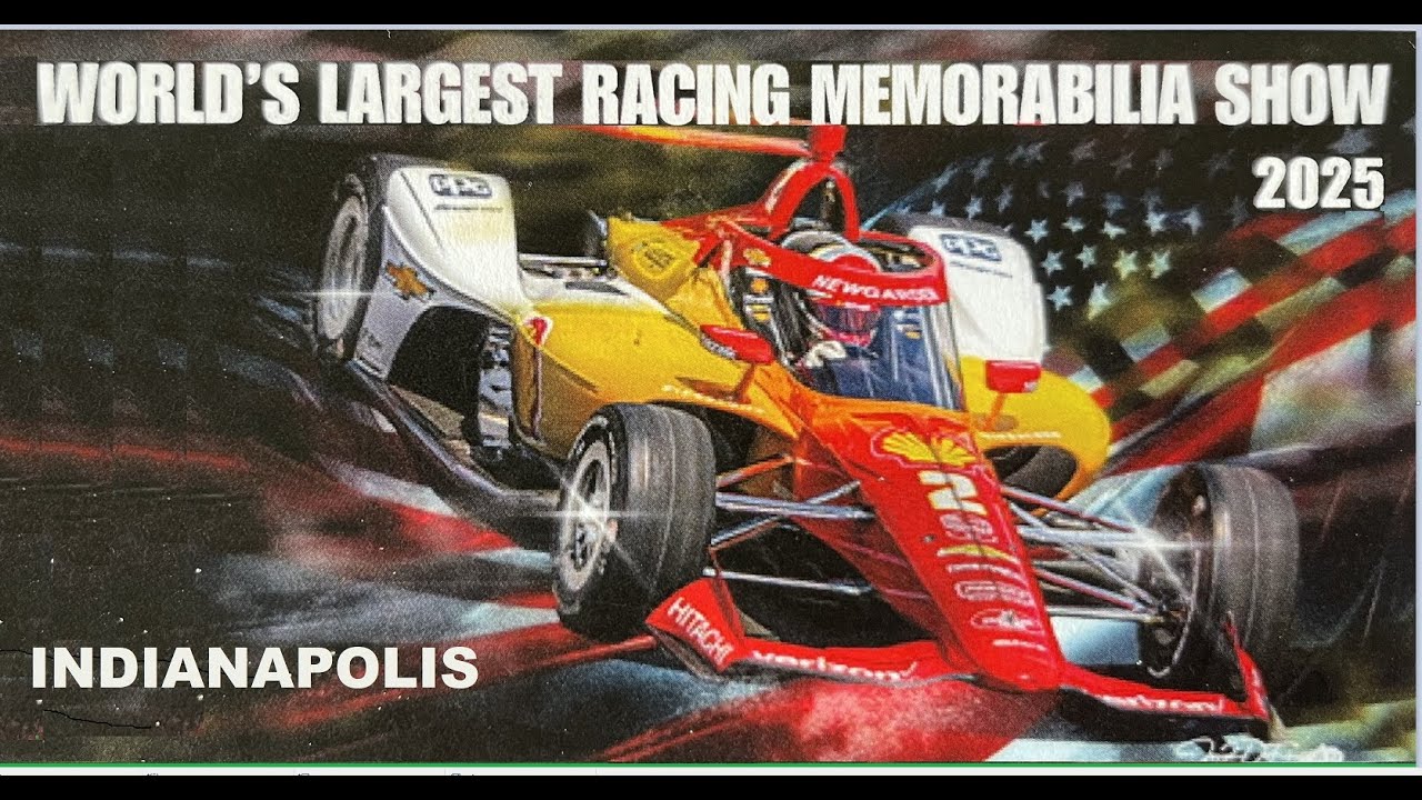 INDY Memorabilia Show 2025 - World's Largest Racing Memorabilia Show