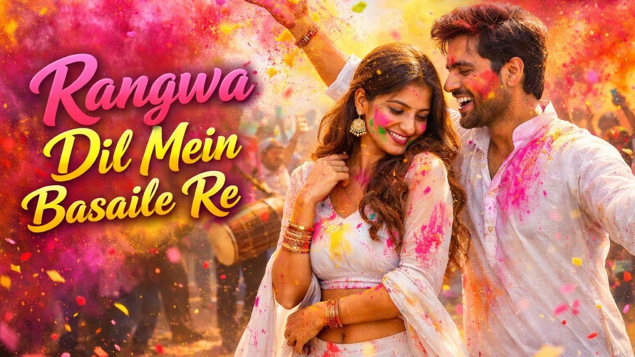 Hindi latest dj songs |Rangwa Dil Mein Basaile Re | Holi Song 2026 | Bhojpuri Mix | Silicon Music AI