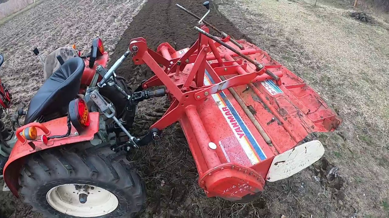 YANMAR YM1401D + glebogryzarka RSA1301