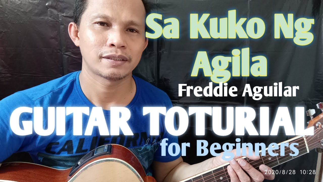 Freddie Aguilar - Sa Kuko Ng Agila ||Guitar Tutorial for Beginners | Plucking lesson ||
