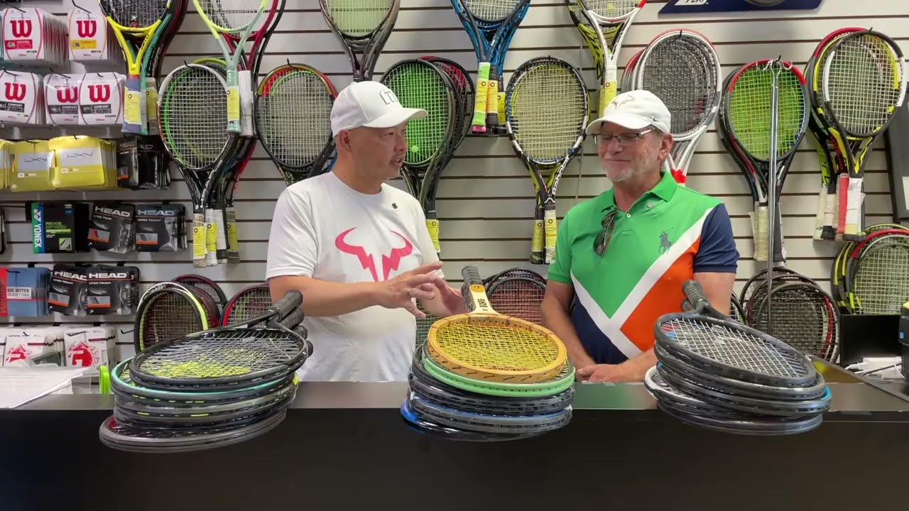 DAN THE RACKET SCIENCE MAN'S TOP 5 TENNIS RACKETS - WHAT ARE HIS FAVORITES AND WHY?