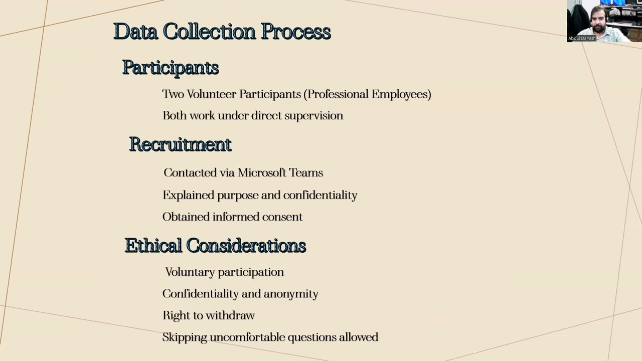 Project 2 – Qualitative Interview Study
