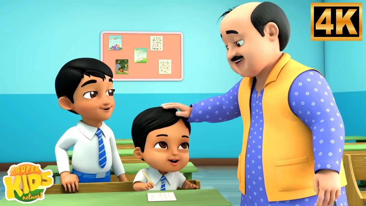 Hum School Chalein, हम स्कूल चलें, Preschool Video and Hindi Nursery Rhymes