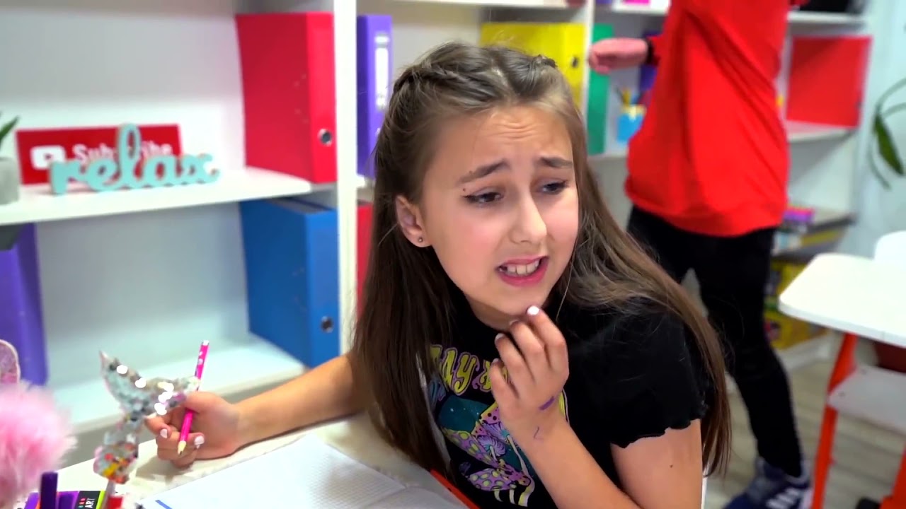 Children's series. Types of Girls in School