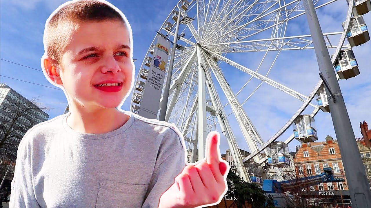 Andy's Big Half Term Day Out in Nottingham | Autism Family Vlog