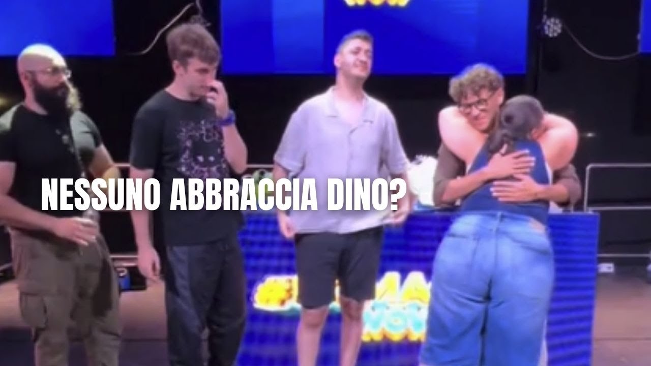 NESSUNO ABBRACCIA DINO - La risposta di Dino