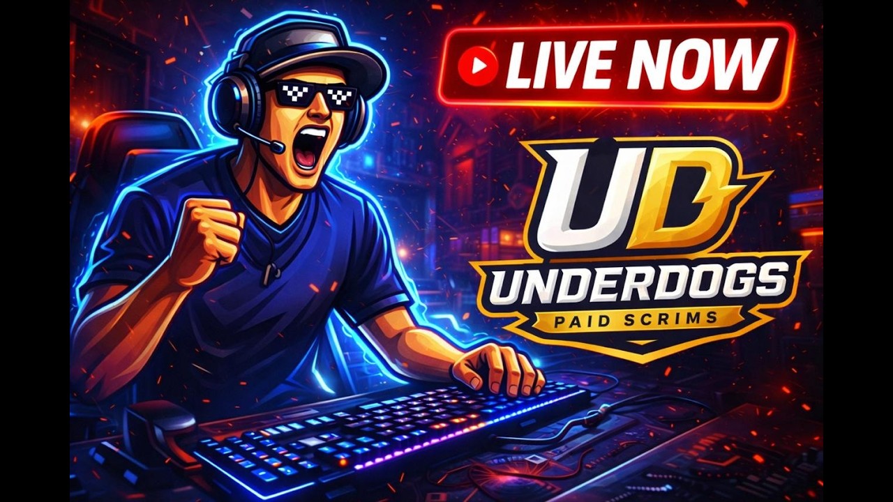 || UNDERDOGS LIVE PAID SCRIMS || FREE FIRE MAX ||