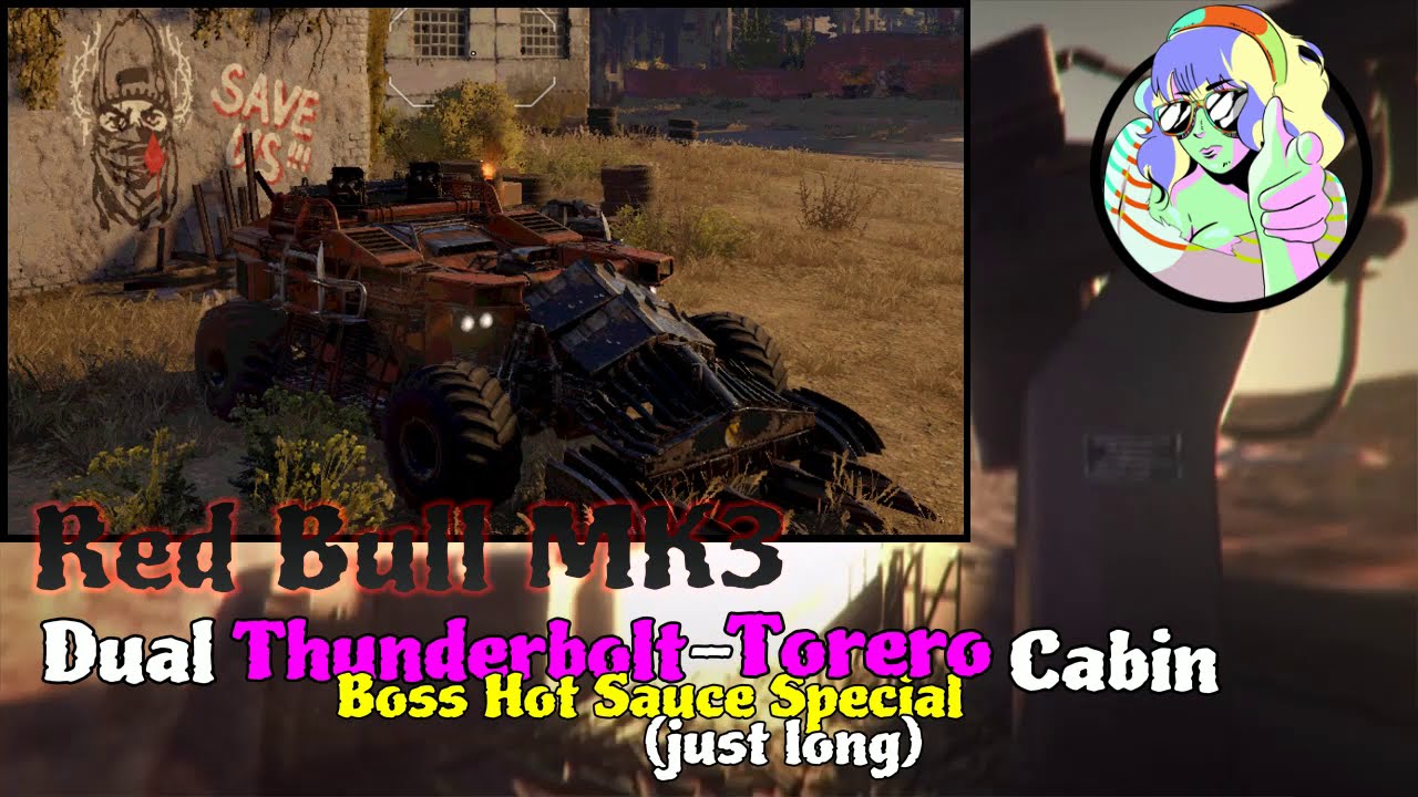 Crossout | Red Bull MK3 | 9000 PS Torero Cabin 2x Thunderbolt Shotgun Build