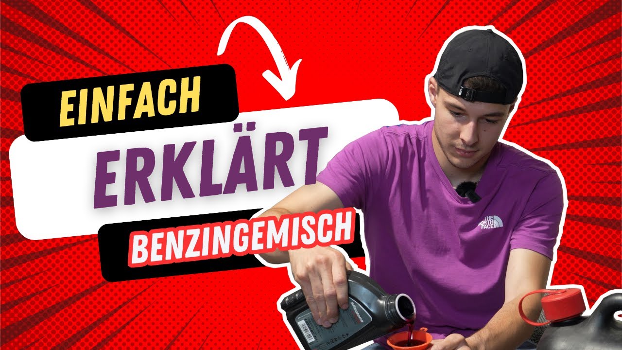 Das beste 2-Takt Benzin mischen f&uuml;r dein Mofa! Darauf solltest du achten (Einfach erkl&auml;rt)