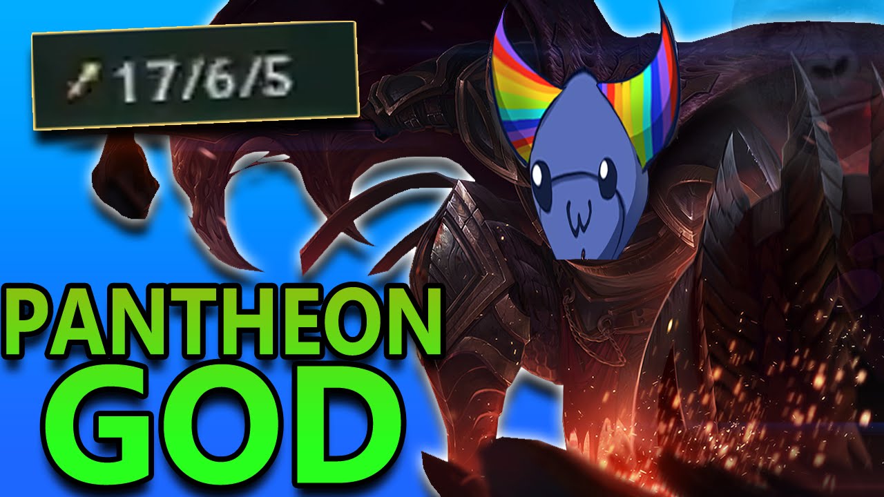 PANTHEON TOP GOD CARRY - League of Legends Commentary