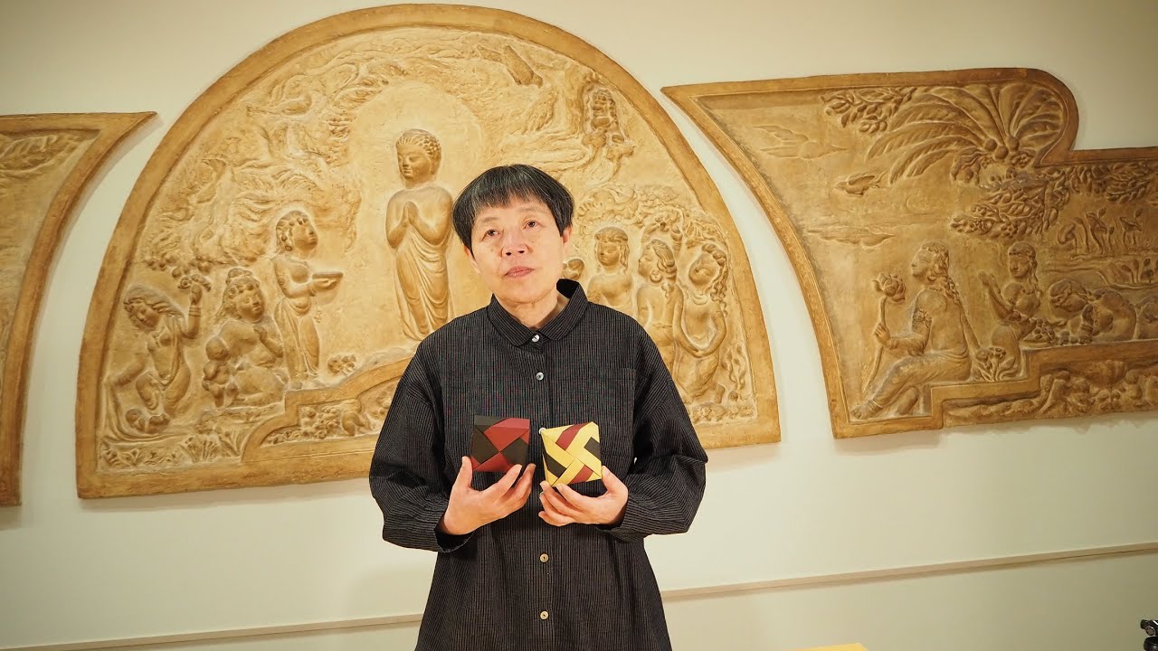 中村屋サロン アーティストリレー 第3回　布施知子 展（ワークショップ：ユニット折りで箱をつくろう)