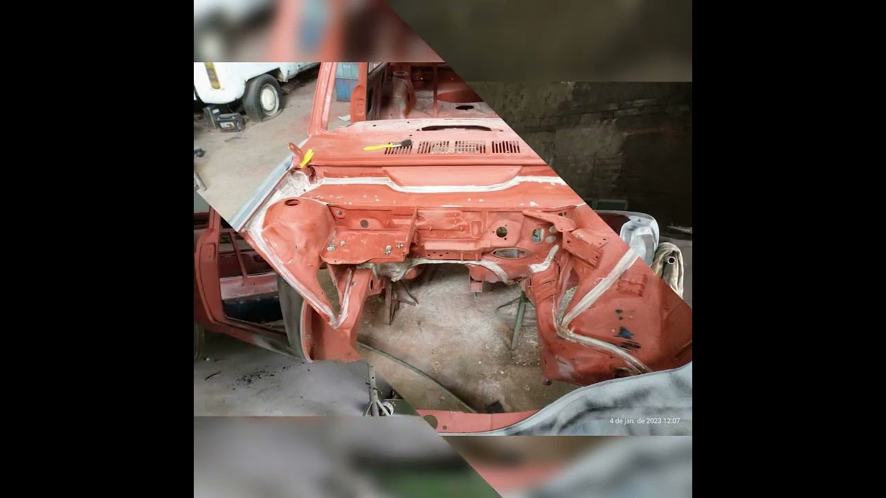adaptação do VW TL 1971 com motor na frente: AP 1.8-tração dianteira -5 marcha - direção hidráulica