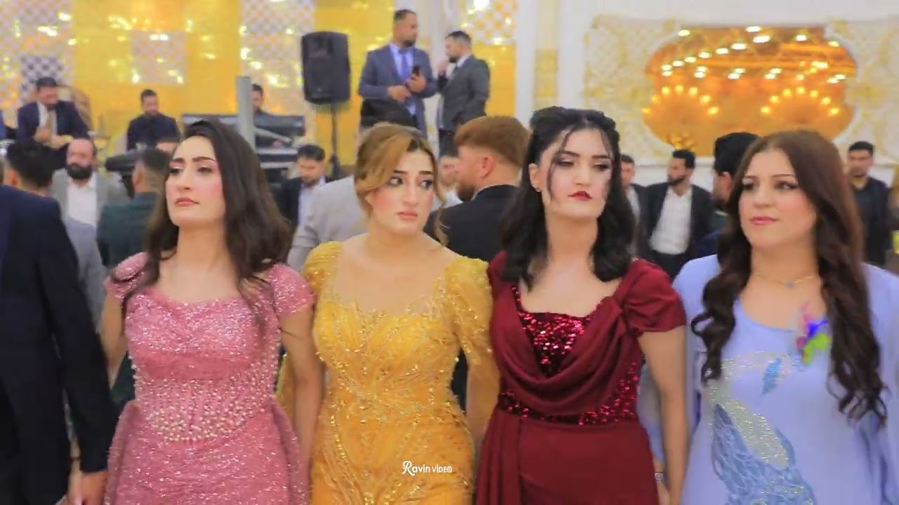 حفلة زفاف ( اكرم & نازدار ) عائلة حمو باشا part 4 الفنان تحسين خدر فقير قاعة سنوني تصوير رفين فيديو