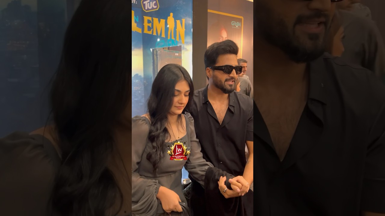 Falak Shabir and Sarah Khan arrived at the Gentlemen Premier | Pakistani Celebrities | Lollywood