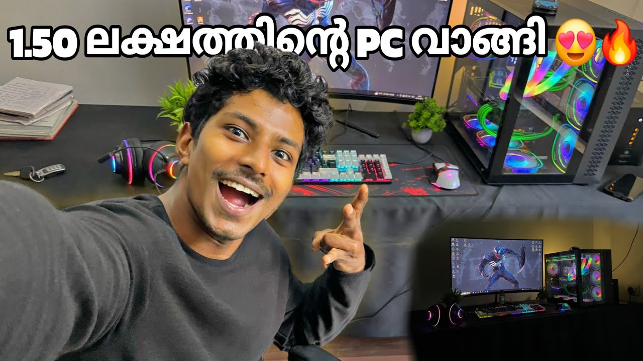 1.50 ലക്ഷത്തിന്റെ PC വാങ്ങി 😍🔥 || New PC SetUp 😎