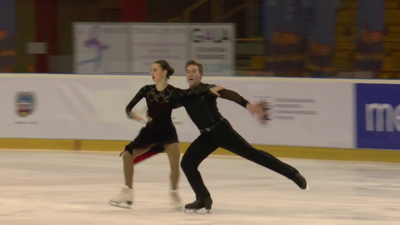 14 Lilia SCHUBERT : Kieren WAGNER   GER   Junior Ice Dance RD   Mentor Torun Cup 2019