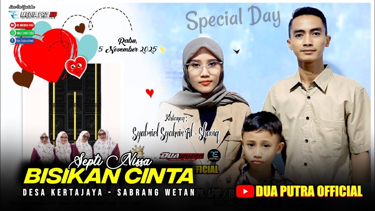 BISIKAN CINTA - VOC. SEPTI NISSA | DUA PUTRA | DESA KERTAJAYA BLOK SABRANG WETAN
