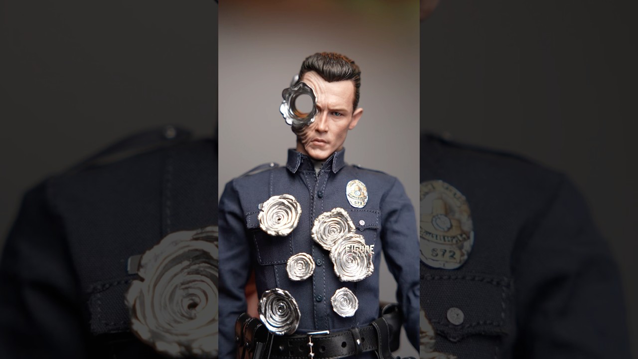 $330 Terminator T1000 Figure🤯 #unboxing #hottoys #actionfigures #toys #terminator #collectibles