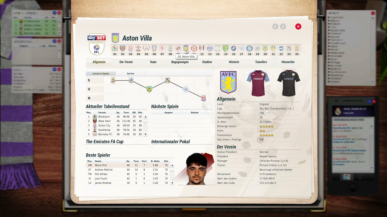Fussball Manager 21. ( Fm13)    Wie kaufe ich einen Verein? Tipps
