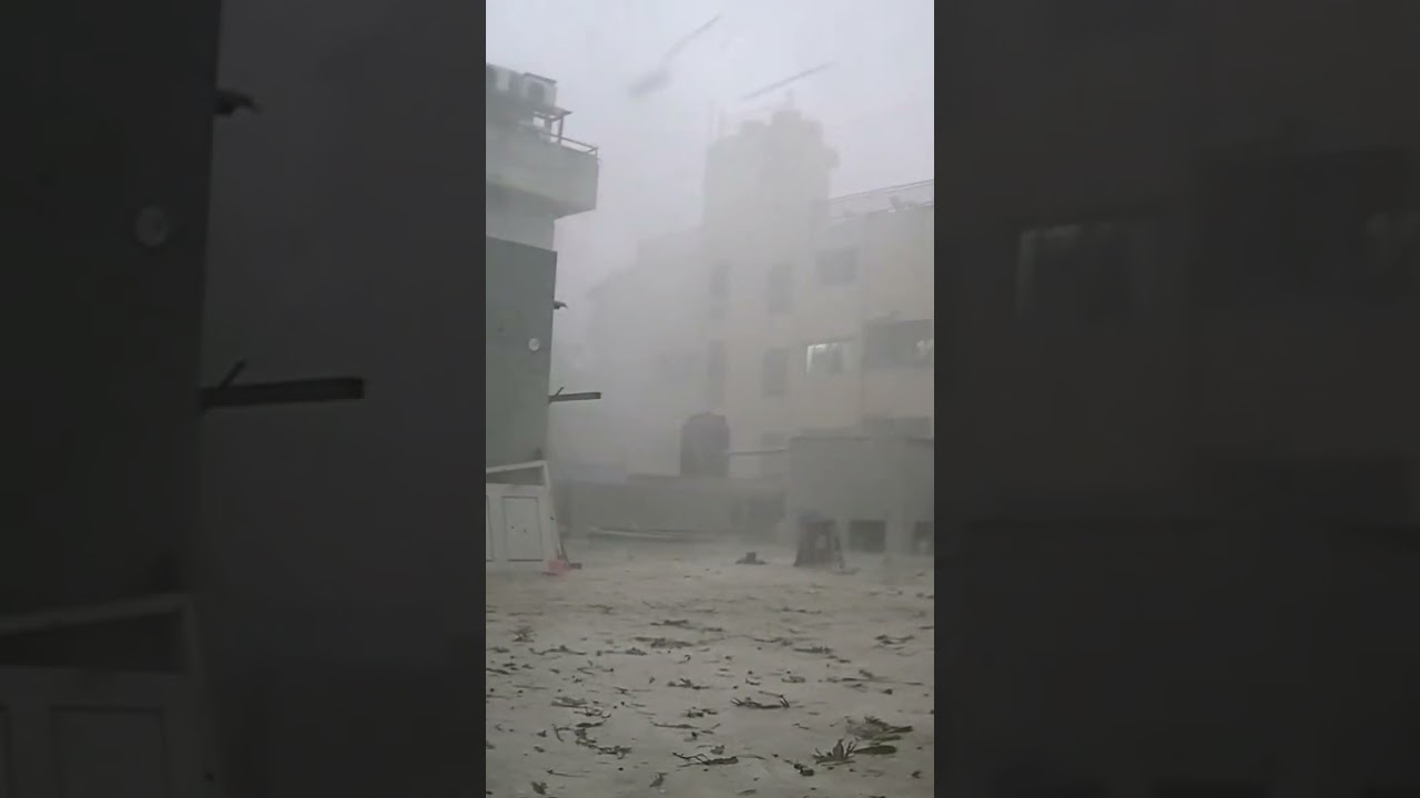 Bengaluru hailstorm