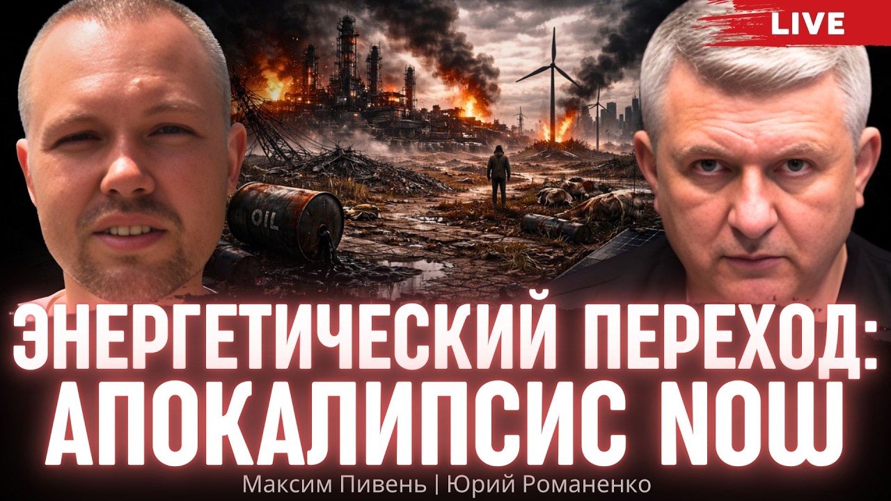 Энергетический Переход: Апокалипсис Now. Максим Пивень, Юрий Романенко