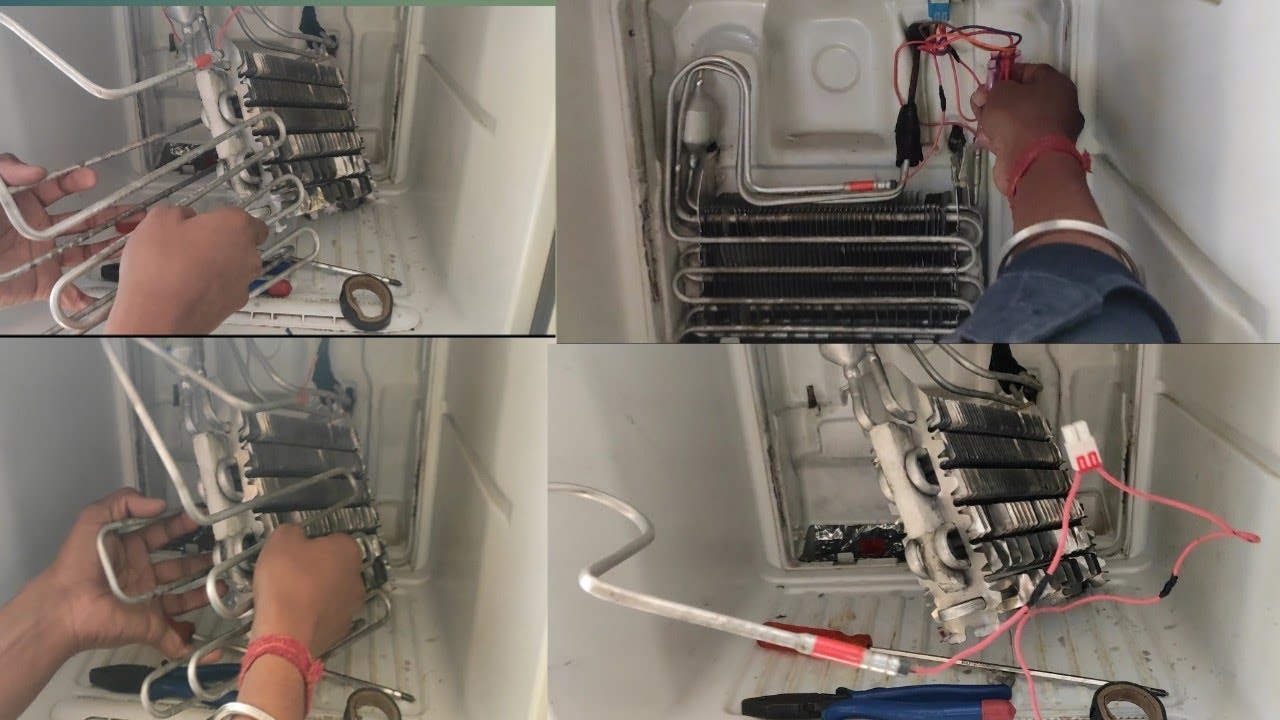 LG refrigerator defrost heater replacement ।। LG फ़्रिज का हीटर कैसे चेंज करें!