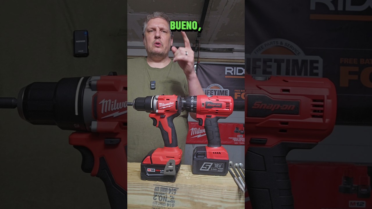Funny Milwaukee Compact vs Snap-on #MILWAUKEE #SNAPON #tooltestraw #diy #howto #embarrassing #lmfao