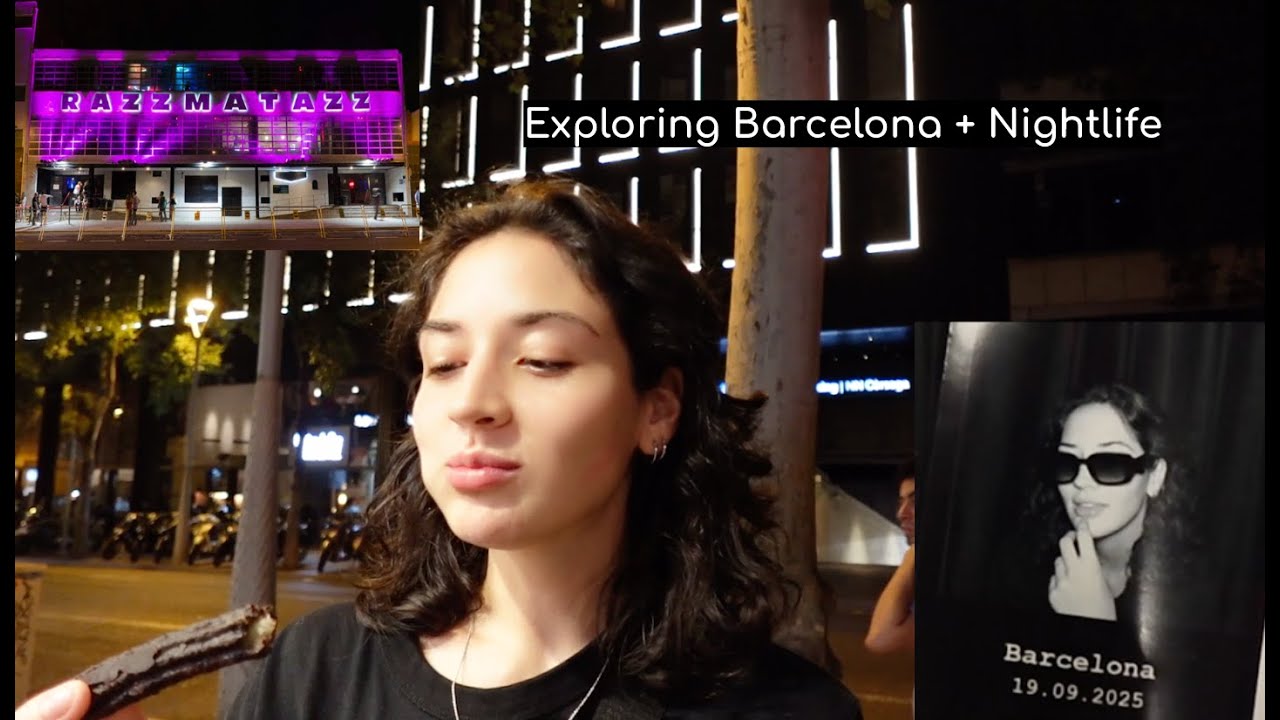 Traveling Solo in Barcelona & Ending Up in a 4-Story Club 🤯