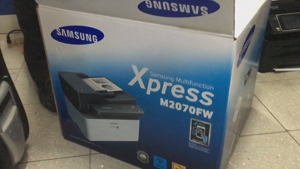 UNBOXING Impresora Laser Samsung Xpress M2070FW