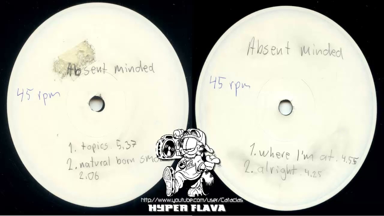 Absent Minded - Topics  (Full VLS) (Sweden) (1995)
